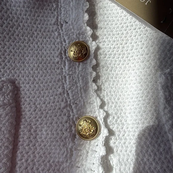 J.crew short sleeve Sweater Lady jacket New without tags - Picture 8 of 9